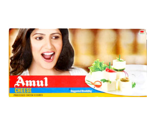 AMUL CHEESE CUBES(200G)8 cubes