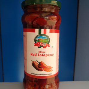 RED JALAPENO JARRED (350G)