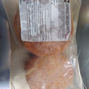 CHICKEN PAPRIKA PATTY FROZEN(1KG)